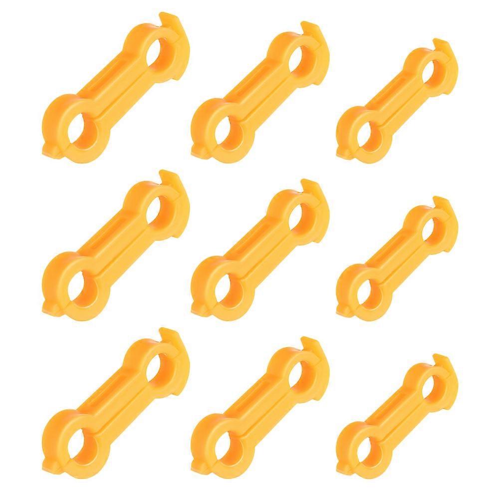 Baby Bird Hobble Brace for Leg Alignment 9Pcs PVC Yellow Bands