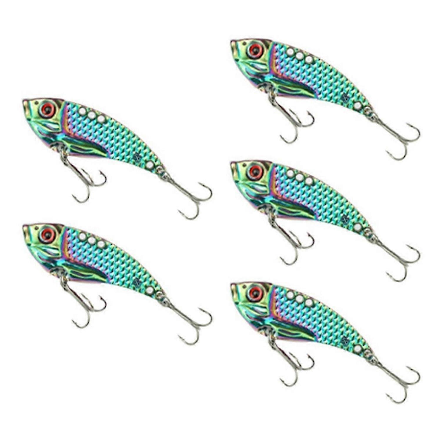 Vib Remote Casting Lure Kit Metal Bait Curved Mouth Artificial Bait