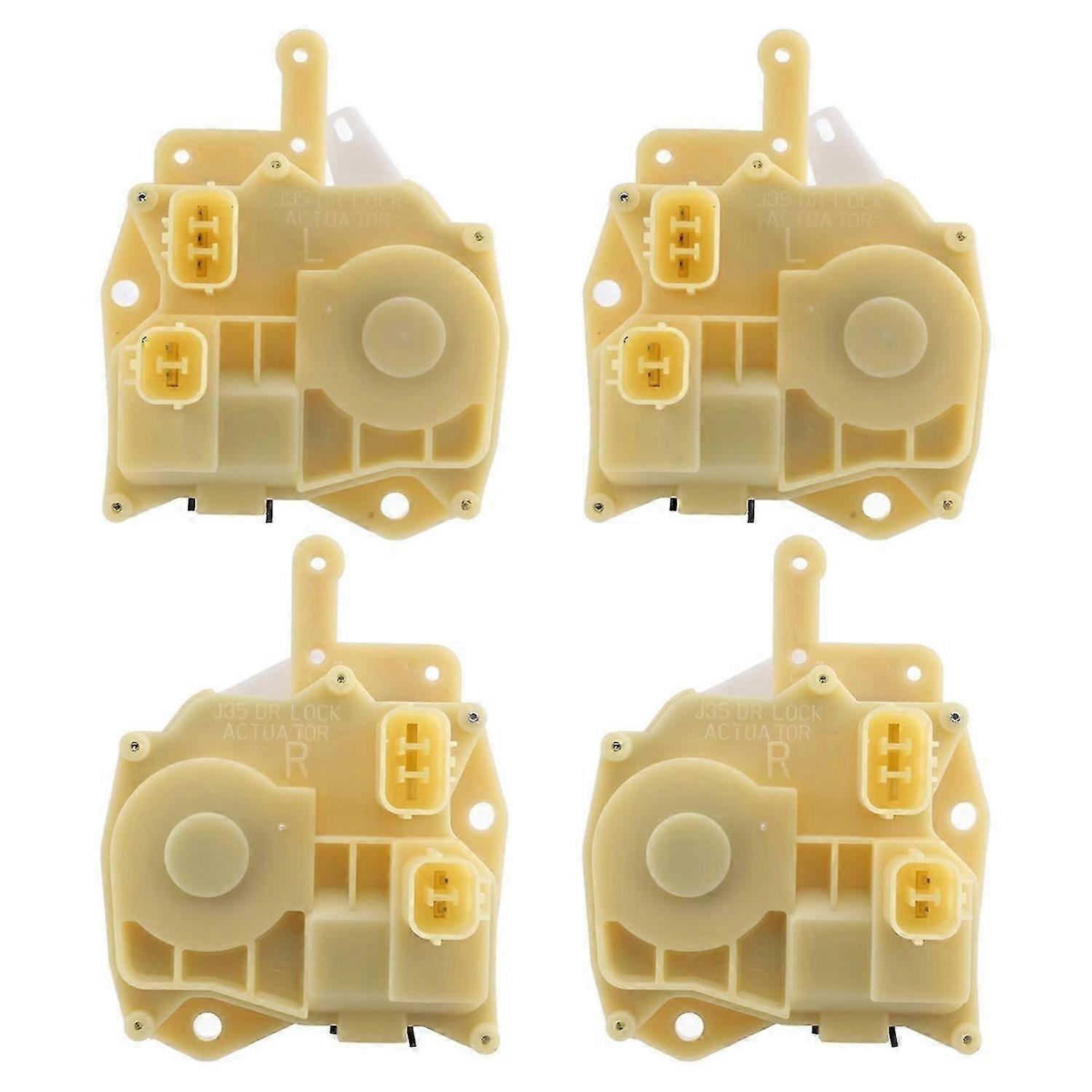 4Pcs Power Door Lock Actuator Set for S2000 Accord 72155-S84-A01 72155S84A11 72115-S84-A01 72655-S84