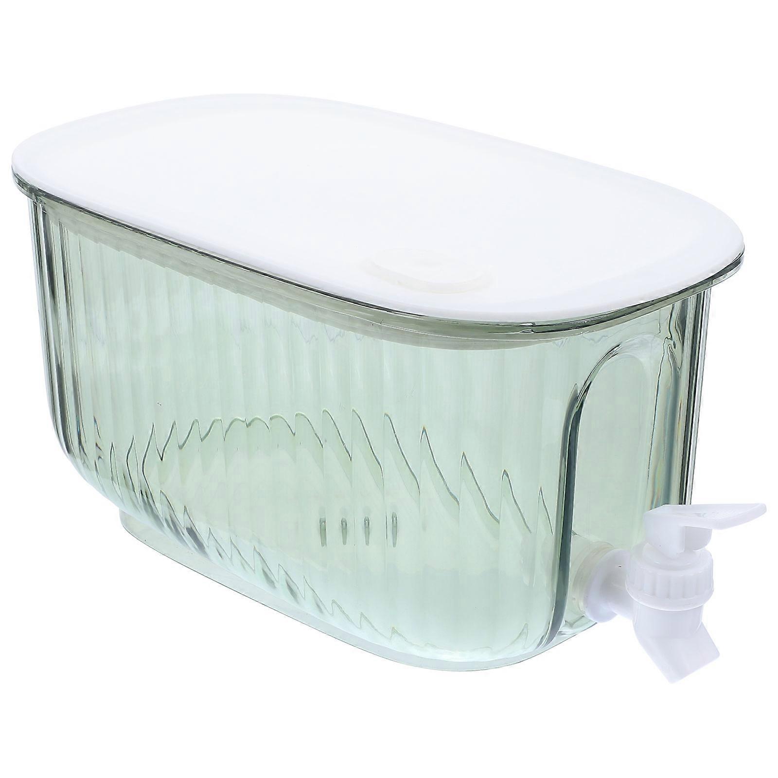 Cold Drinks Dispenser Juices Container with Lid Spigot for Storage