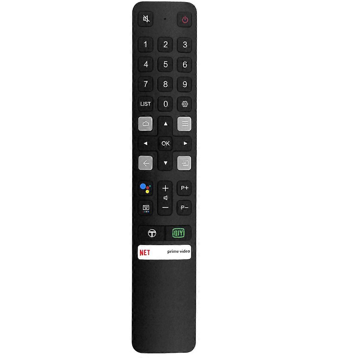 Replace RC901V FMR6 Remote Control for 4K LED Android Smart TV
