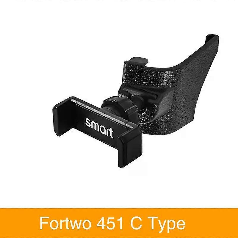 for Smart Fortwo Forfour 451 Car Charger Magnetic Phone Holder Automatic Sensor Phone Holder 15W Fast Wireless Phone Support