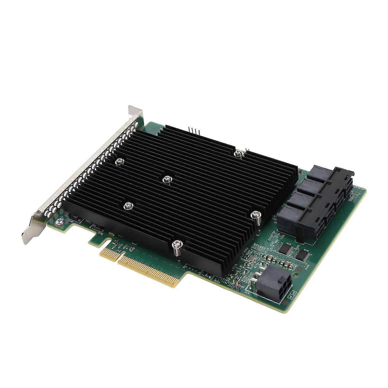LSI SAS 9300 16I HBA-Karte 12 Gbit/s 16 SATA SAS Port HBA-Controller-Karte für Windows für Linux für VMware für FreeBSD