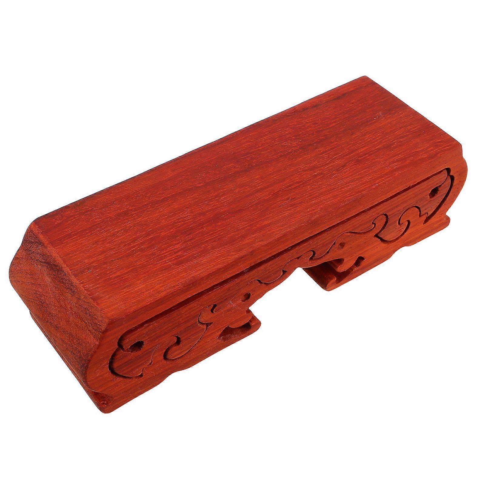 Wooden Display Stand For Teapot Vase: Detachable Bonsai Pedestals - Rectangular Flowerpot Base - Oriental Wooden Riser Bracket For Craft Ornament Home