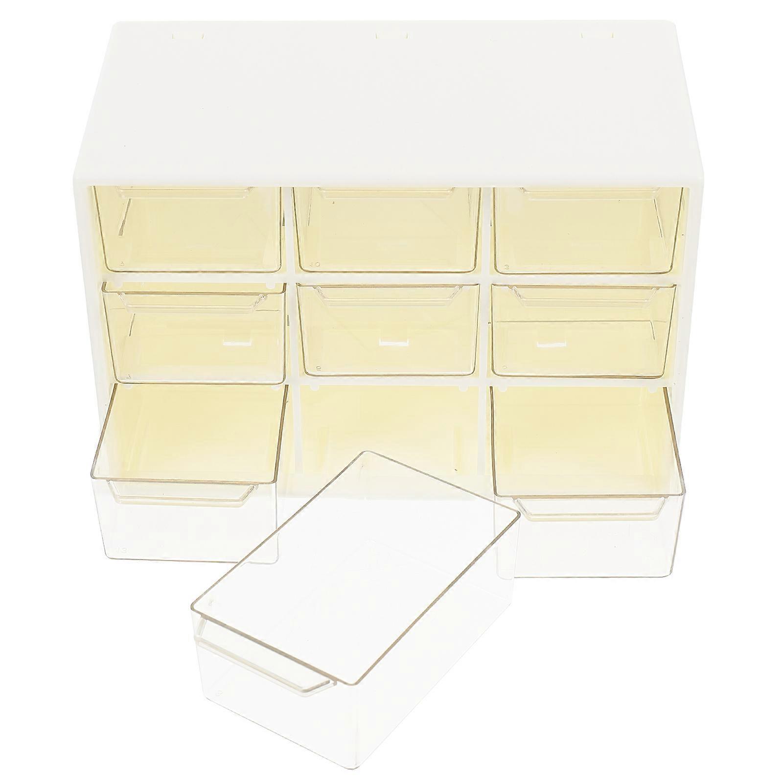 Drawer Style Storage Box for Organizing 3Pcs Jewelry Cosmetics Home Storage Case