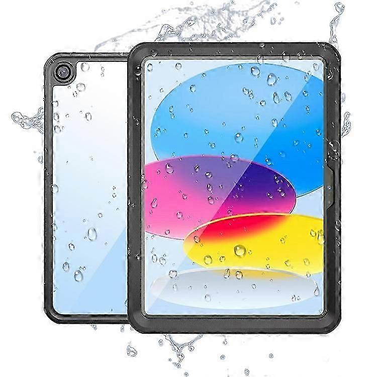 IP68 Waterproof Case Compatible For iPad 10.9 (2022) , 2m Drop Protection Shockproof Dustproof Armor Defender Cover