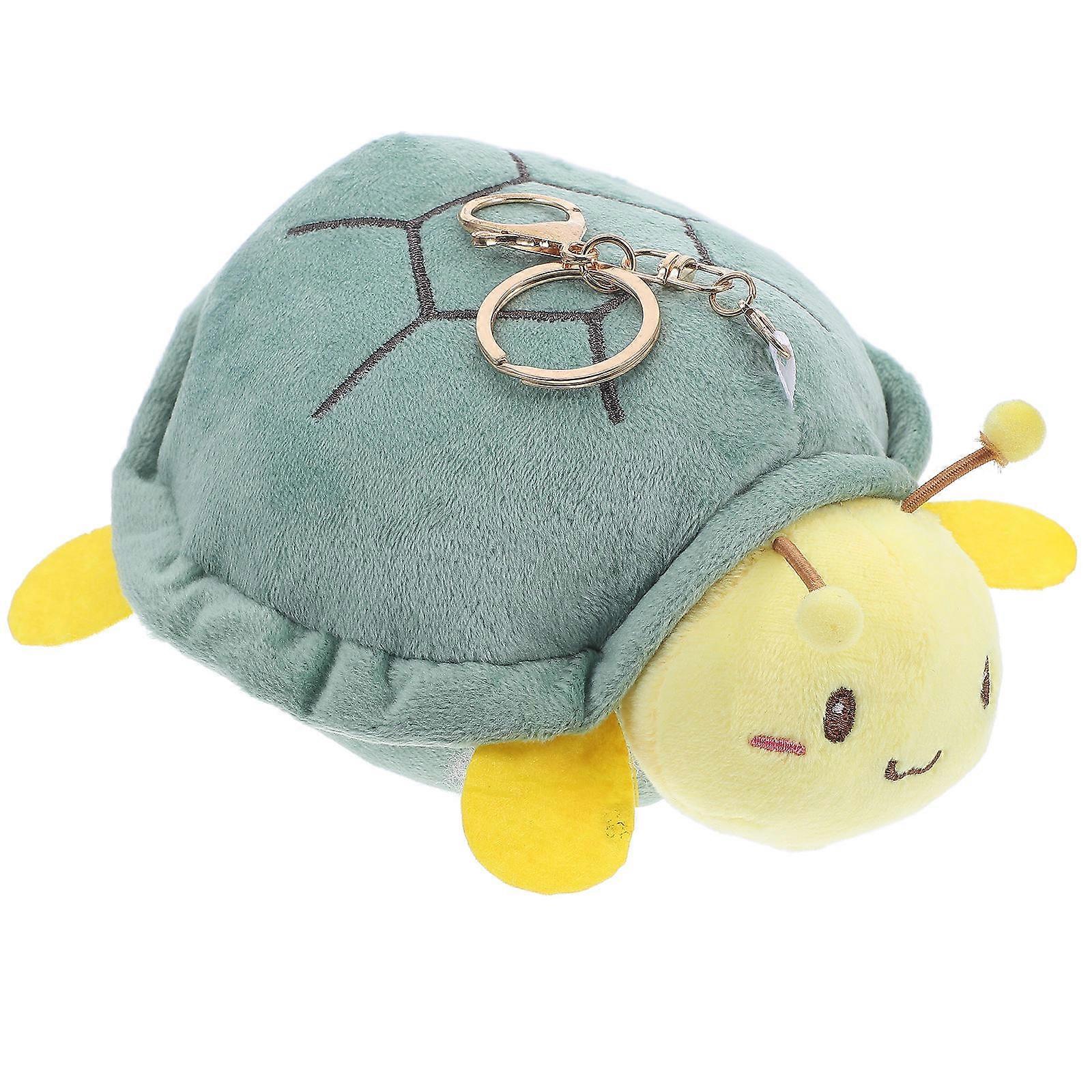 3Pcs Plush Turtle Keyring Bag Decoration Ideal For Christmas Tree Window Door Accessories Adorable Design Hanging Decor