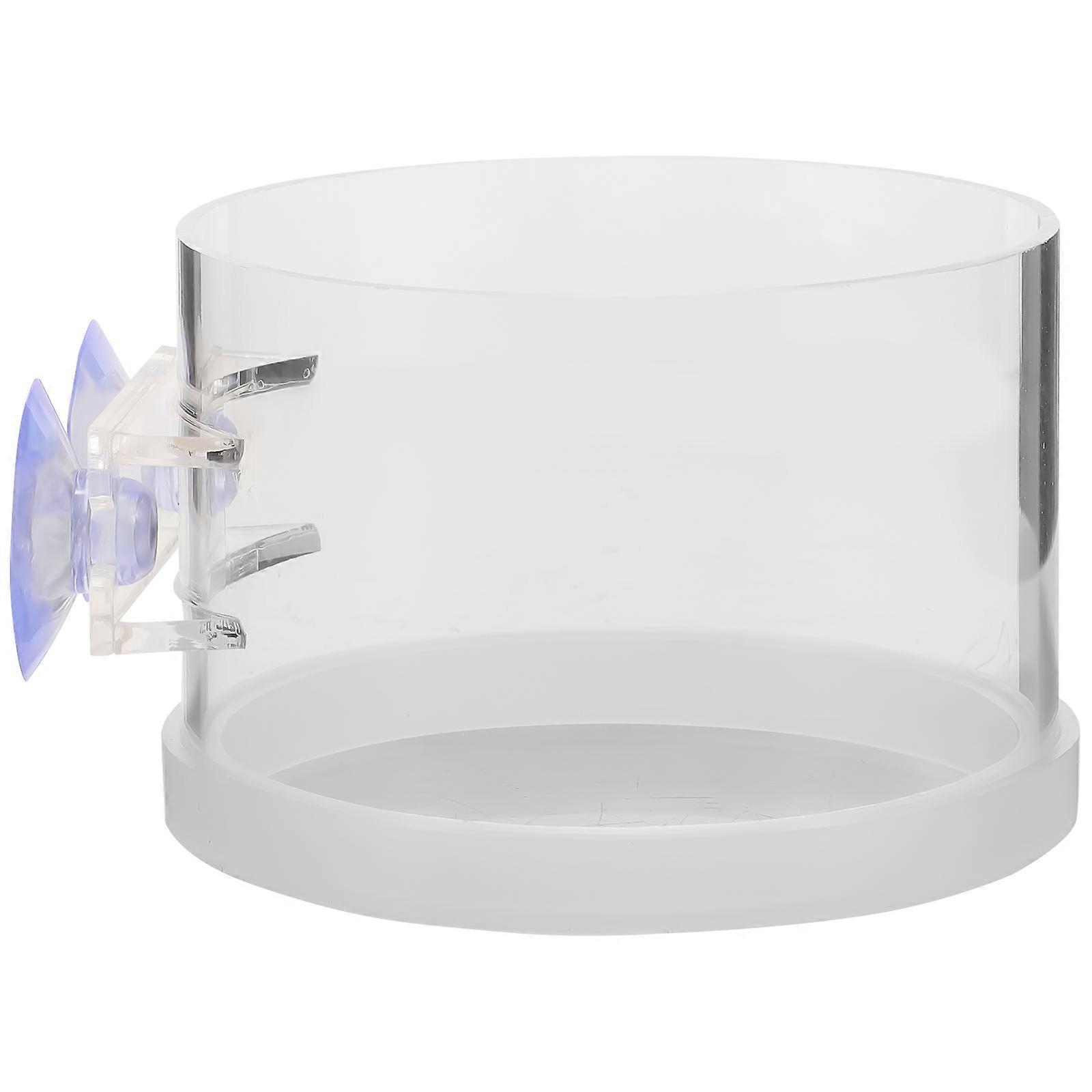 Acrylic Fish Feeder Feeding Ring for Aquarium Use 4Pcs Floating Holder