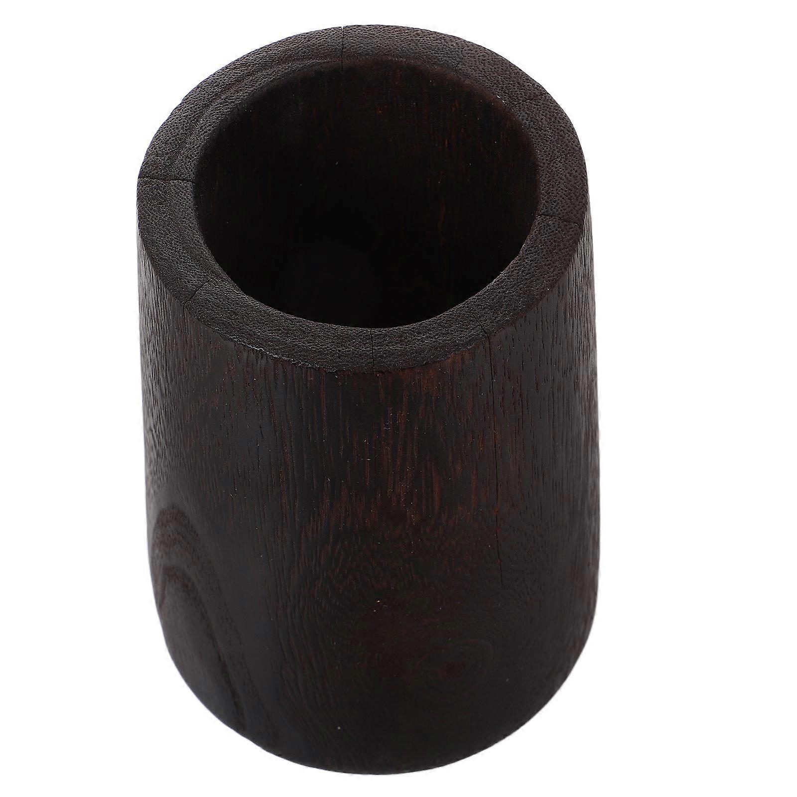 Decorative Wood Vase Rustic Wood Vase for Storage Use 3Pcs