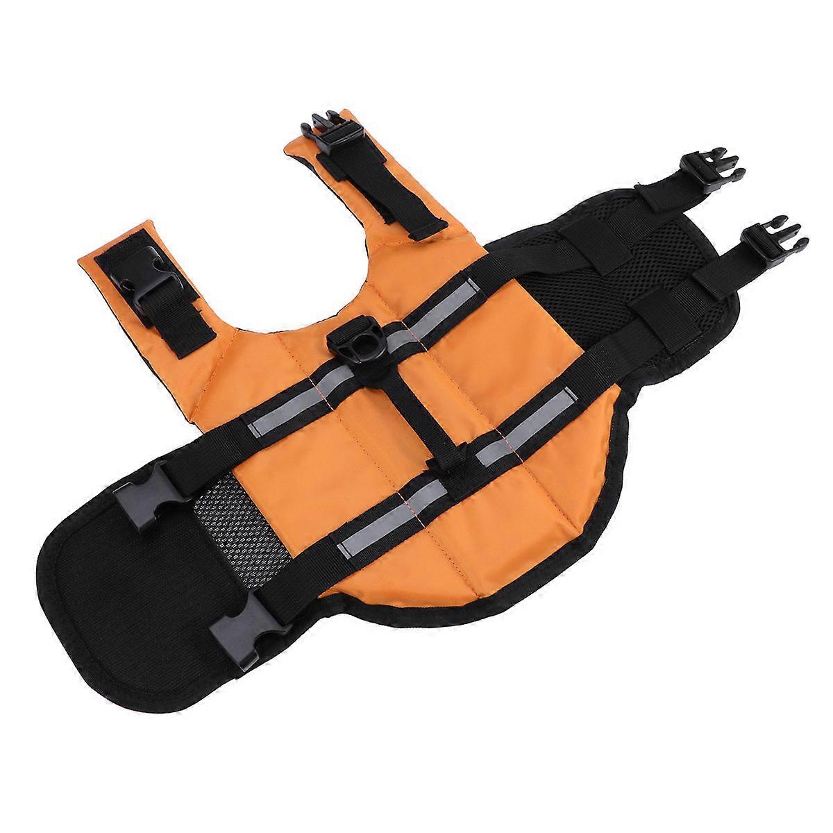 Pet Life Preserver Jacket for Pet Use 2Pcs Reflective Safety Vests