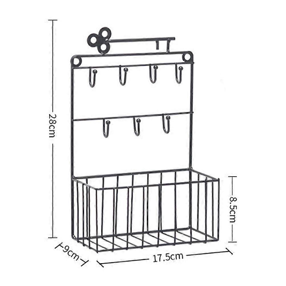 Wall Hanging Shelf Creative Wall Mounted Shelf for Office Room 3Pcs