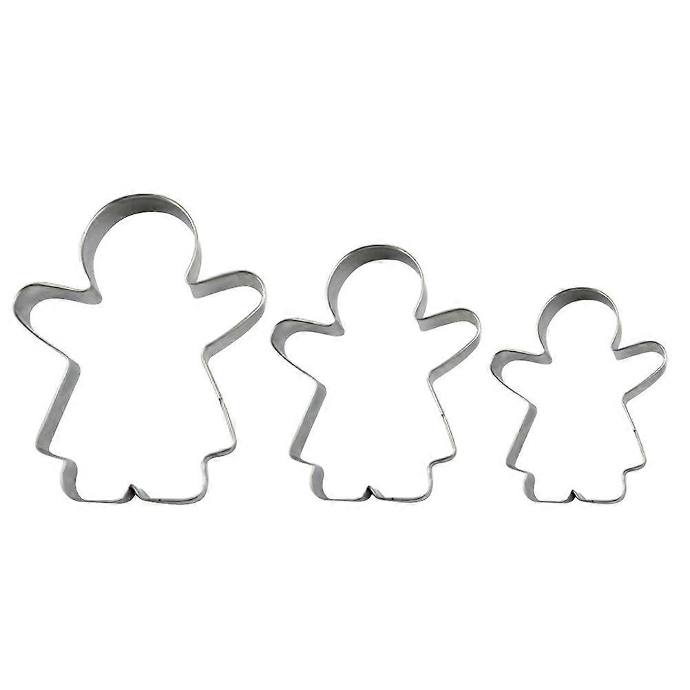DIY Cake Mold Stainless Steel Cookie Cutter Molds for Baking Use 9Pcs