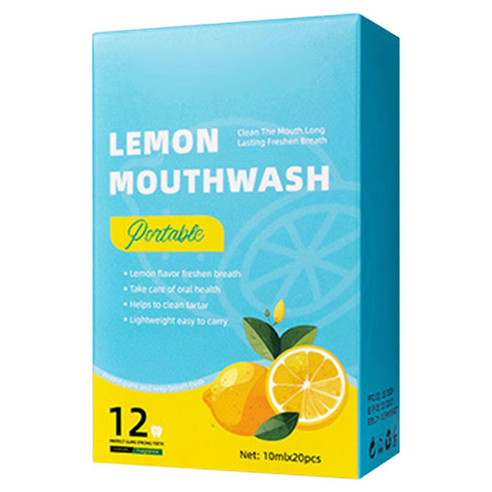 Single Use Mouthwash For Airline Office Daily Commute Hygienic Single-Use Packets travel Essential