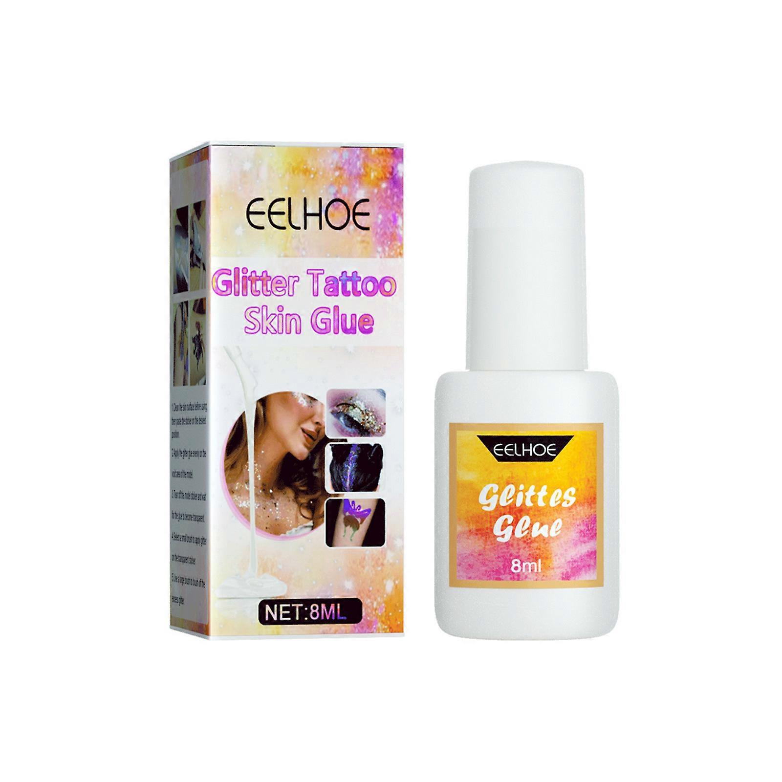 Colla per tatuaggi glitterati, colla ...