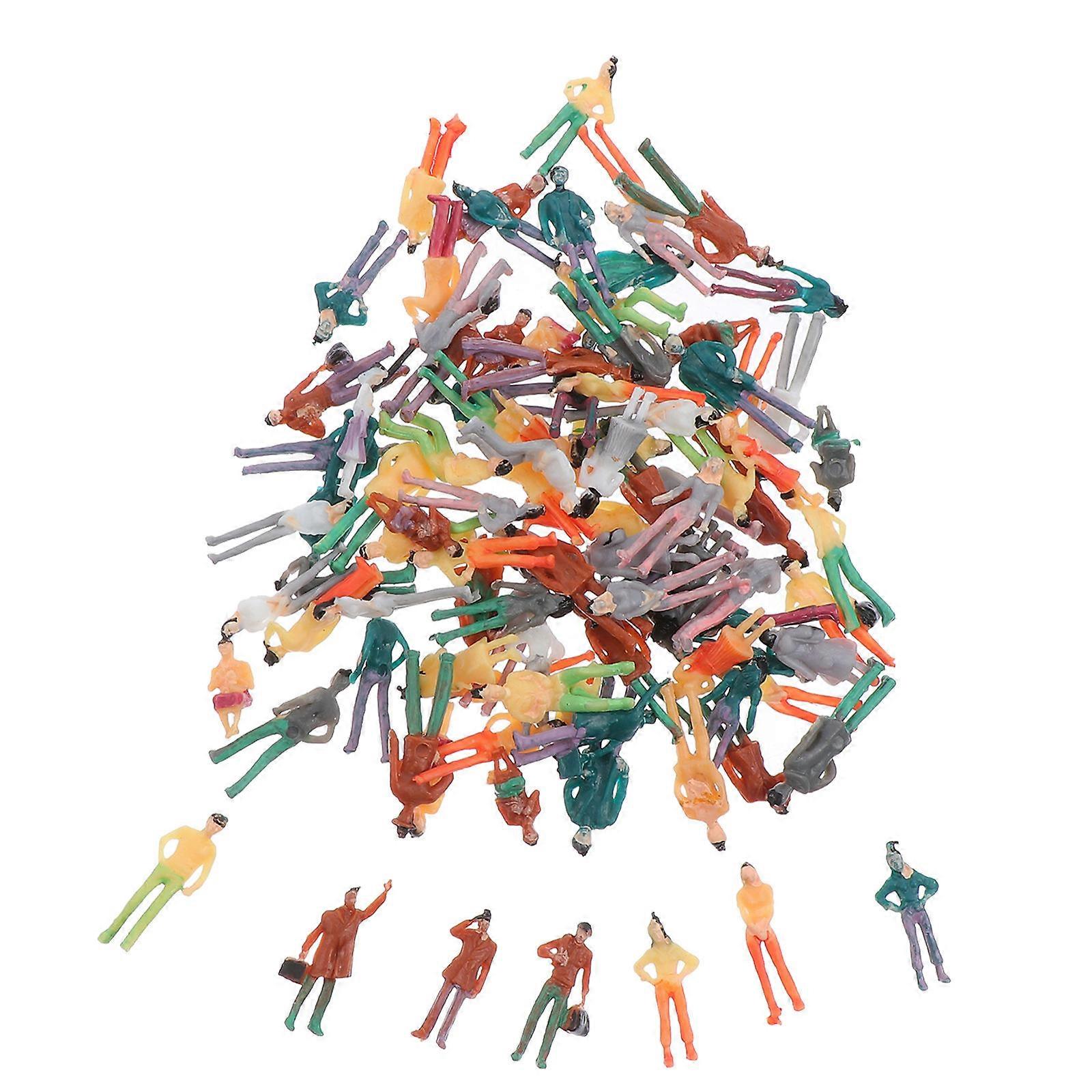 Architectural Human Models Sand Table Mini Human Models for Decor 600Pcs