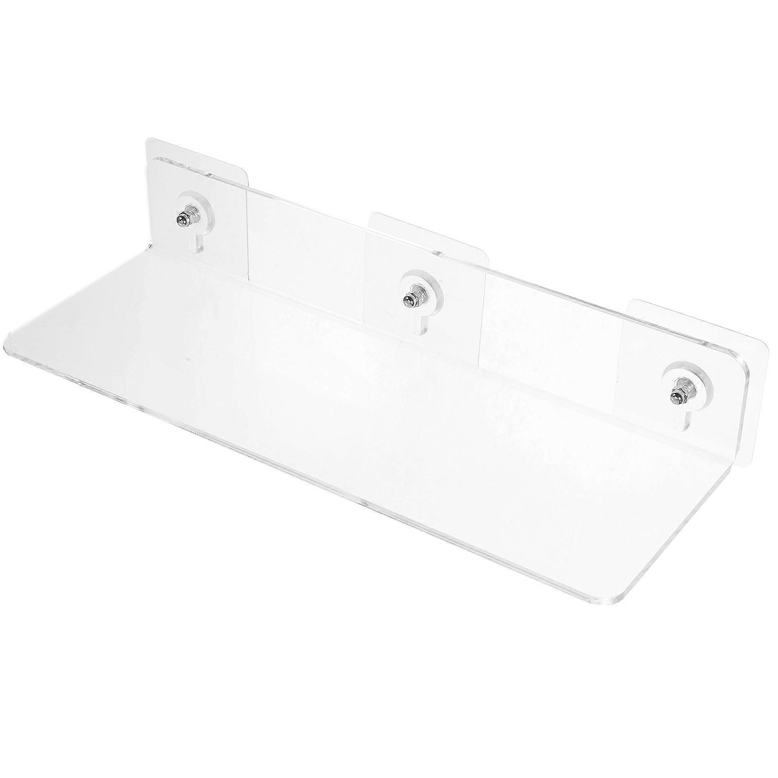 Transparent Acrylic Wall Shelf for Storage Use and Stylish Decor
