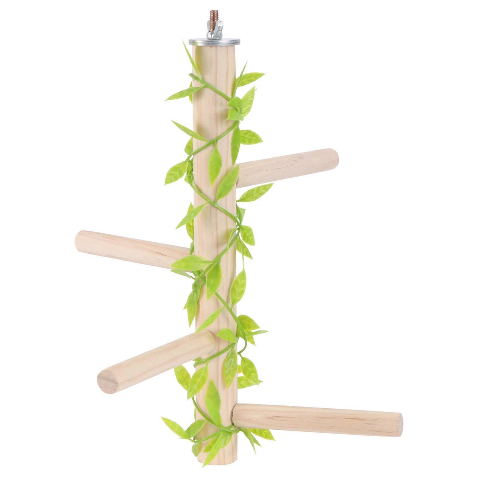 Practical Bird Cage Stand Pole for Parrot Use 2Pcs Multi Forked