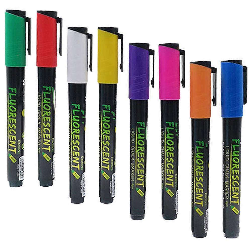 Liquid Chalk Markers Erasable Chalk Markers for Writing Use 16Pcs Assorted Color