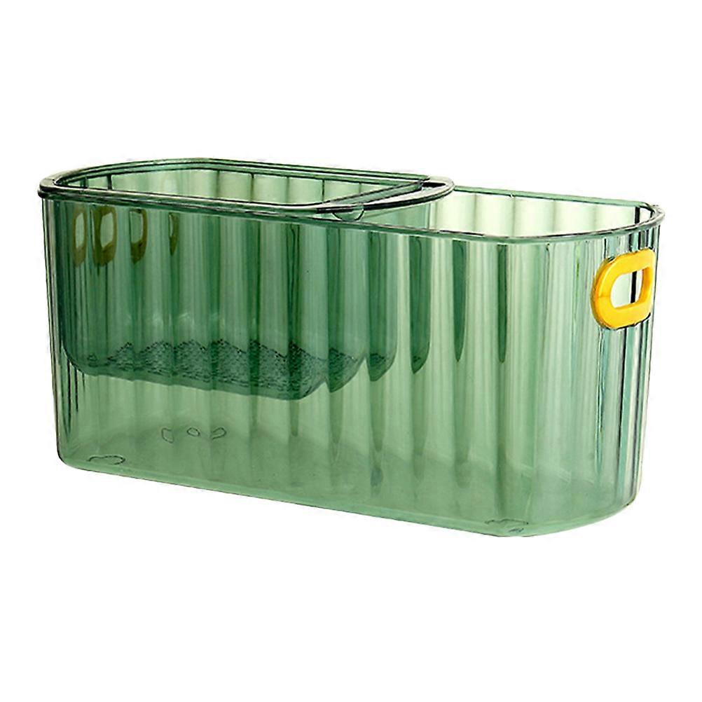 Double Layer Dried Fruit Box Snack Holder for Storage Use 3Pcs Plastic