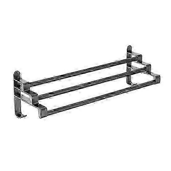 Towel Rack Stainless Steel Three Layer Easy Install Large Size Wall Mounted Rust-resistant Bathroom Towel Holder