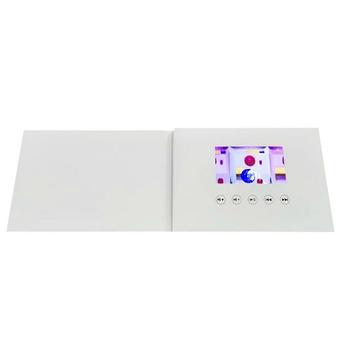 Video Greeting Card Video Brochure with LCD Screen LCD HD E-Card