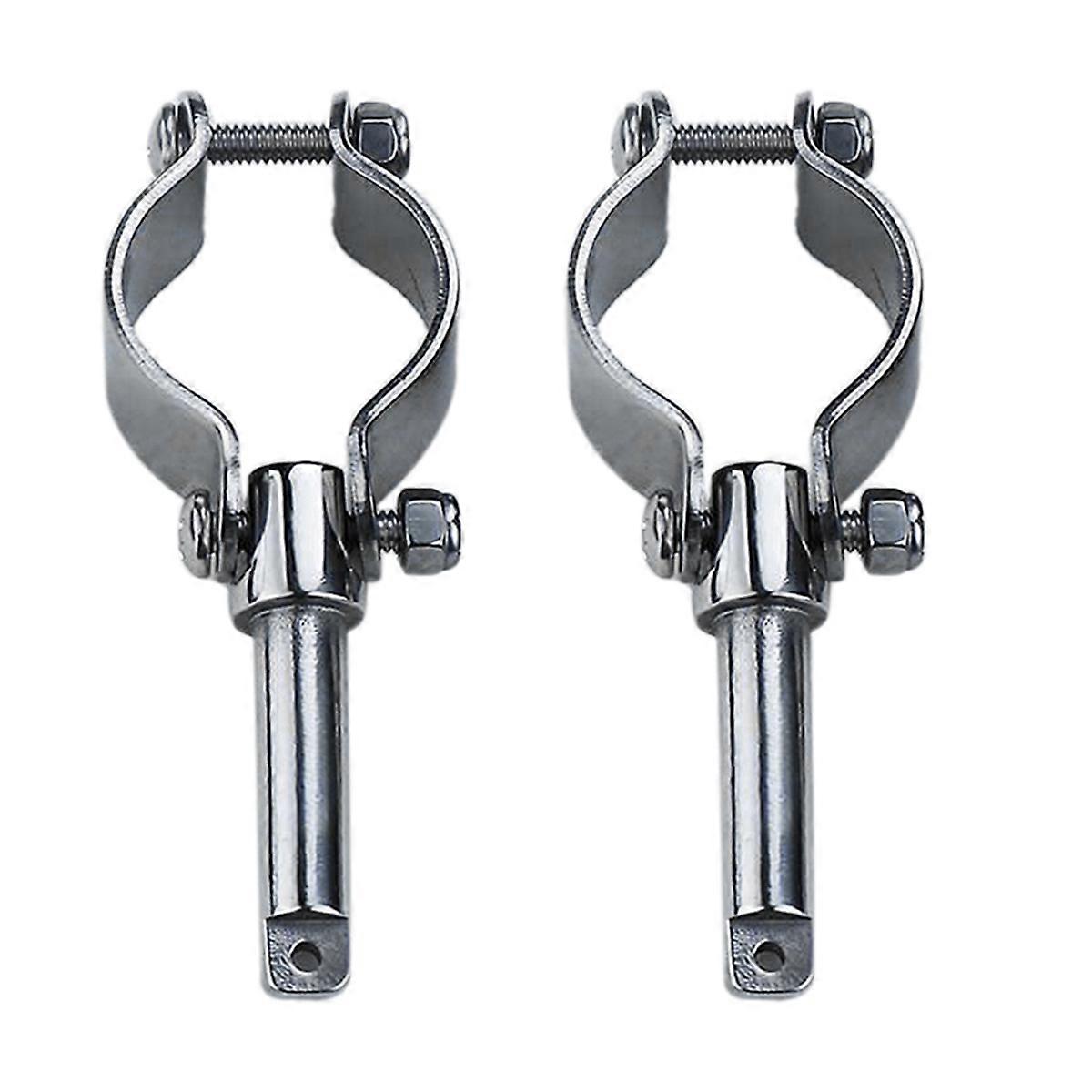 Boat Stainless Steel Row Lock Side Mount Line Oar Lock Socket