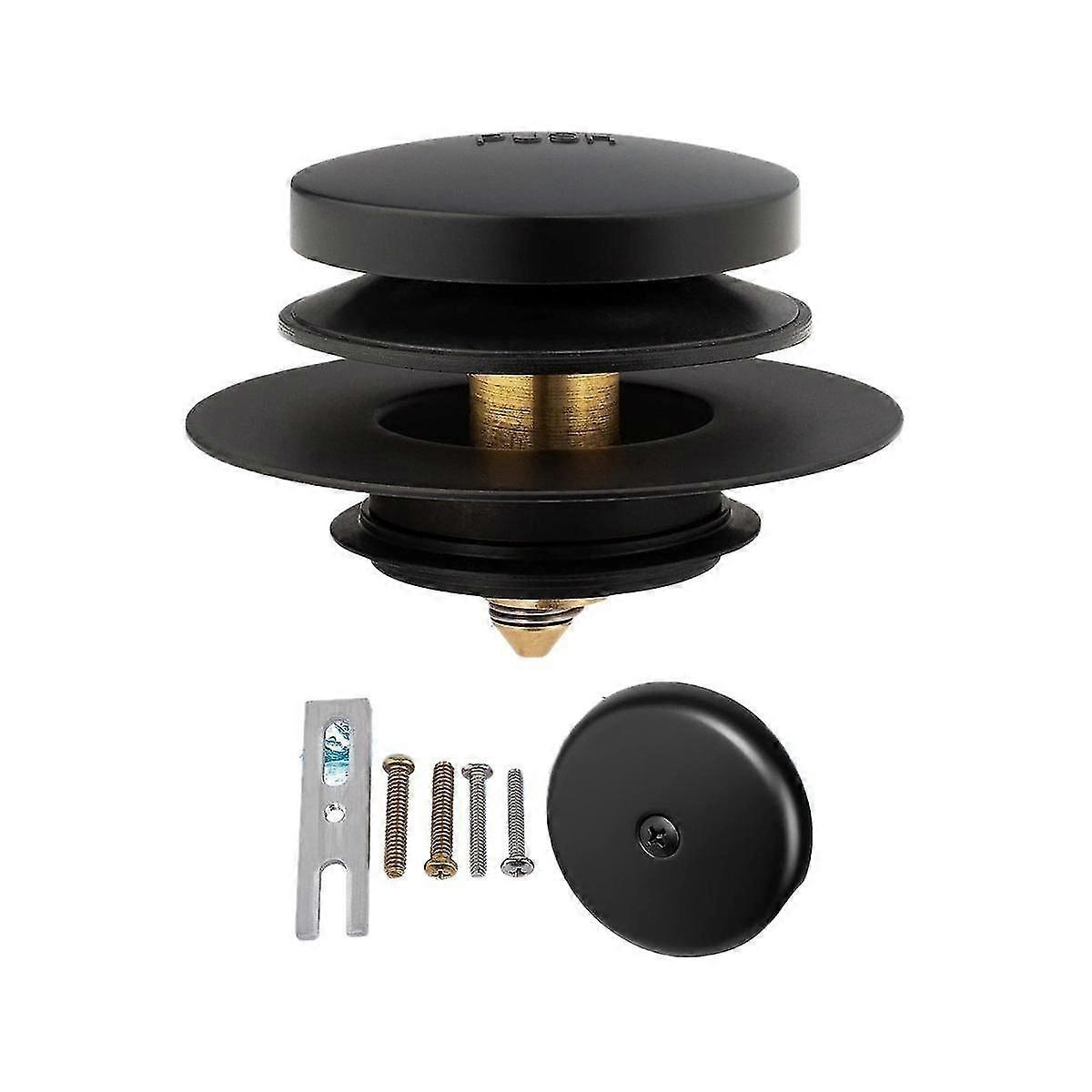 Universal Tub Drain Tip Toe Tub Conversion Kit Montering, Installasjon Badekar Drain Replacement Tri