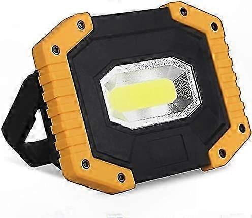Rechargeable LED Flood Light for Construction Site Work