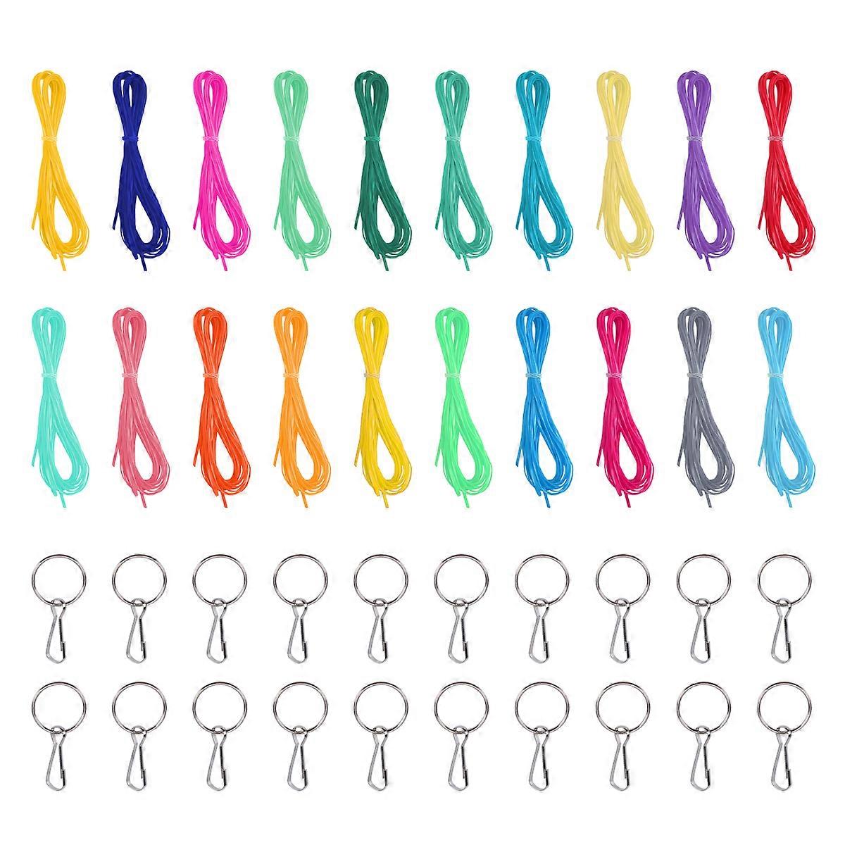 PVC Plastic Knitting String Bracelet for Knotting Use 1Set