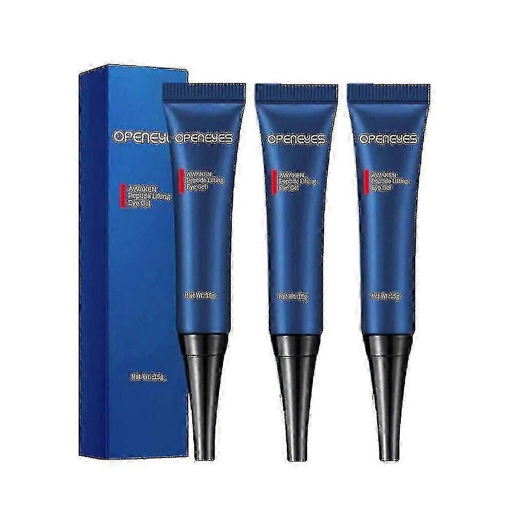 3pcs Openeyes Awaken Peptide Lifting Eye Gel Face Cream Collagen Anti-aging