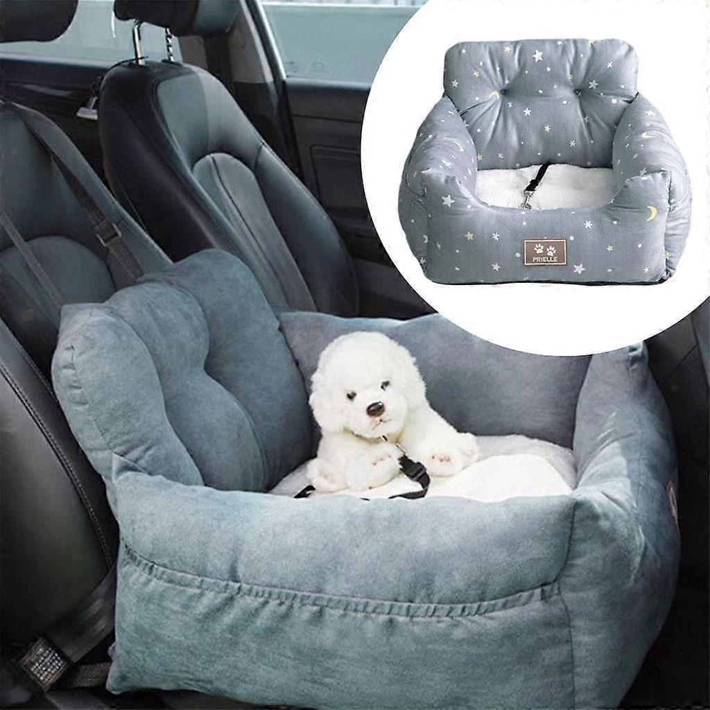 Adjustable Dog Car Seat ,with Storage Pocket ,with Leash Soft Kennel Pet