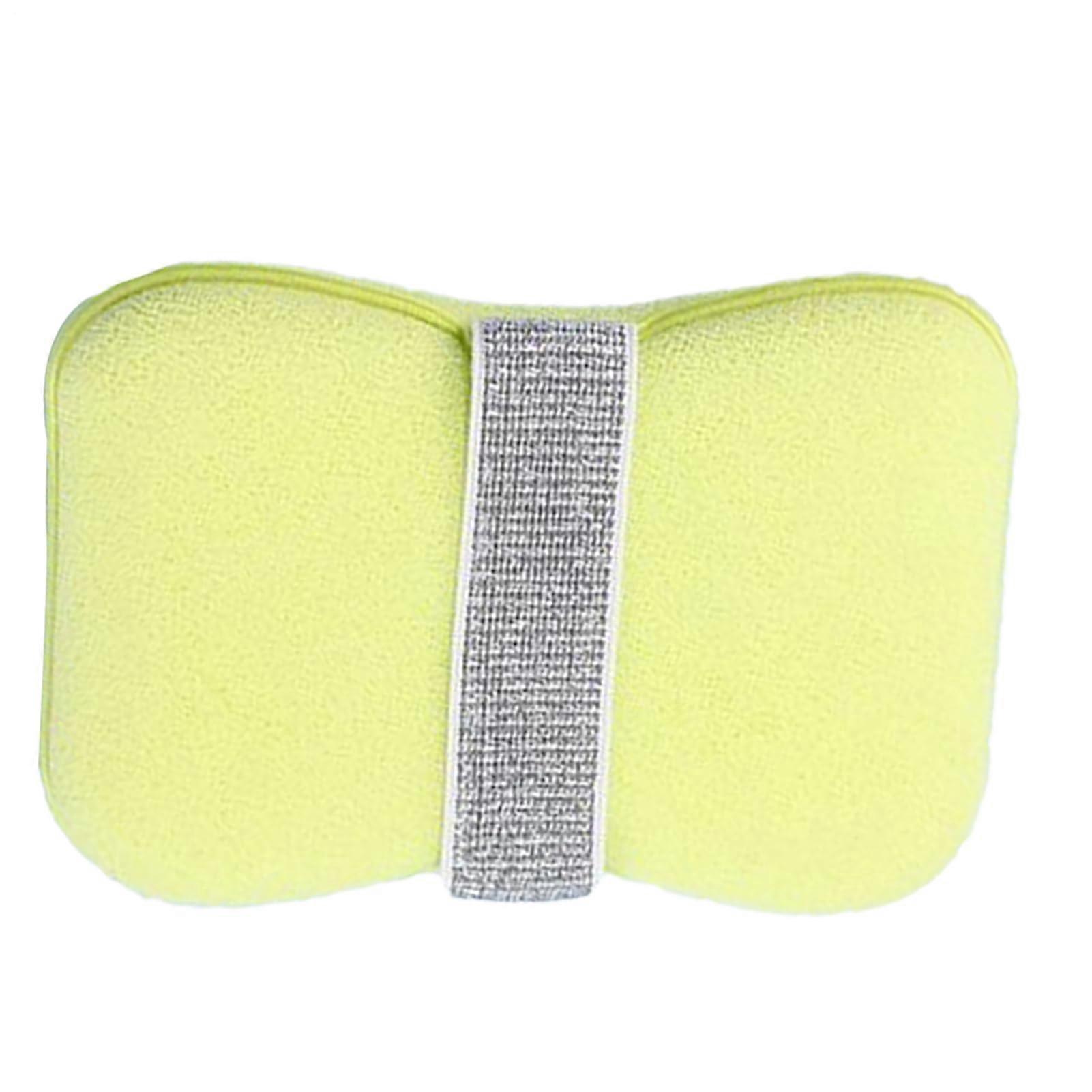Shower Sponge Soaps Saver Back Scrubber Soap Bag, Foaming Sponge For Bathroom Travel Camping Green 4.72x3.35x0.79 In