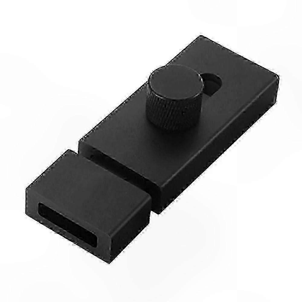 2025 Durable Sliding Door Bolt Lock for Garden Gate Shed Aluminum Zinc Alloy Punch-free Catch Lock Security Solution