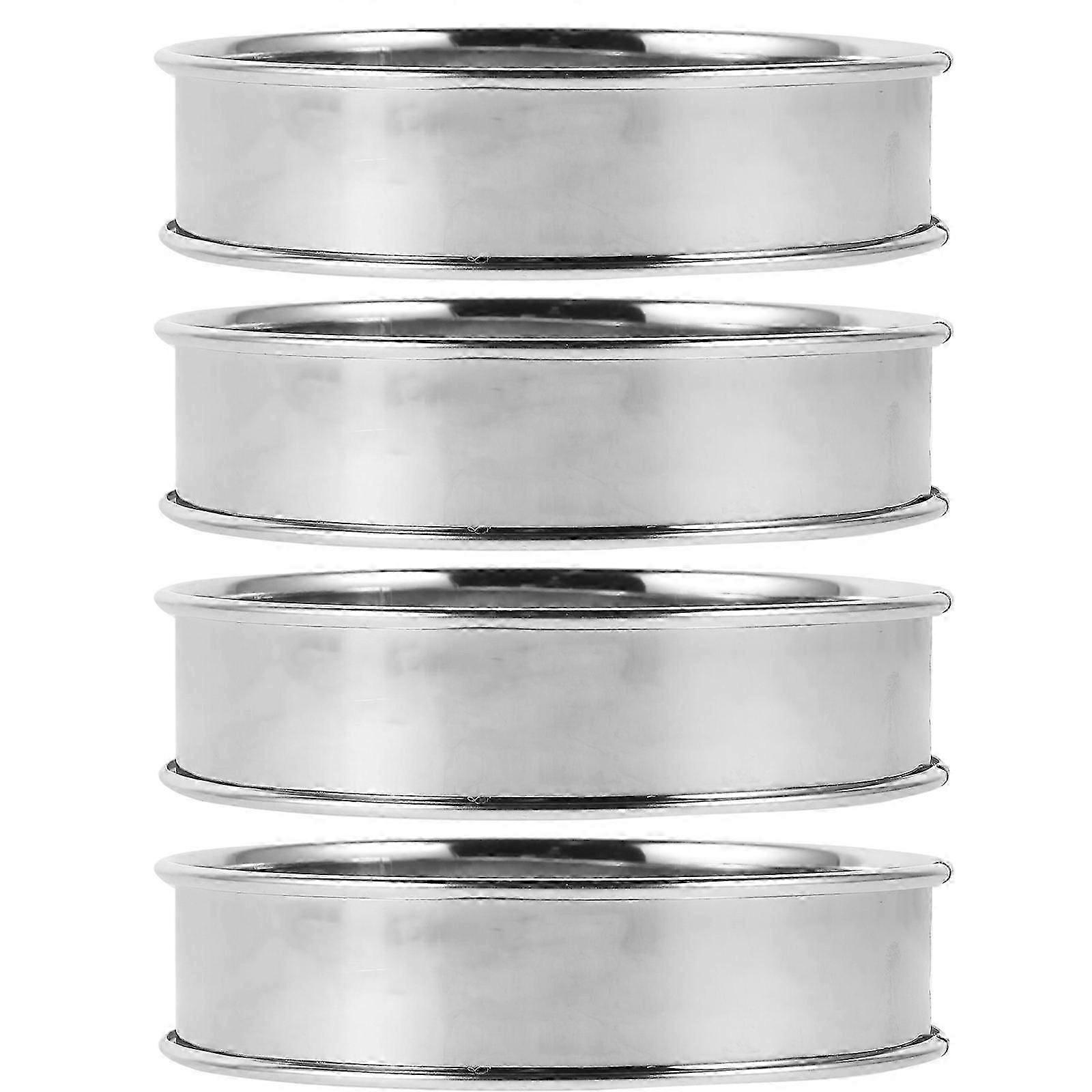 Versatile Baking Rings Suitable for Muffins Eggs in Sandwiches Round Pancakes