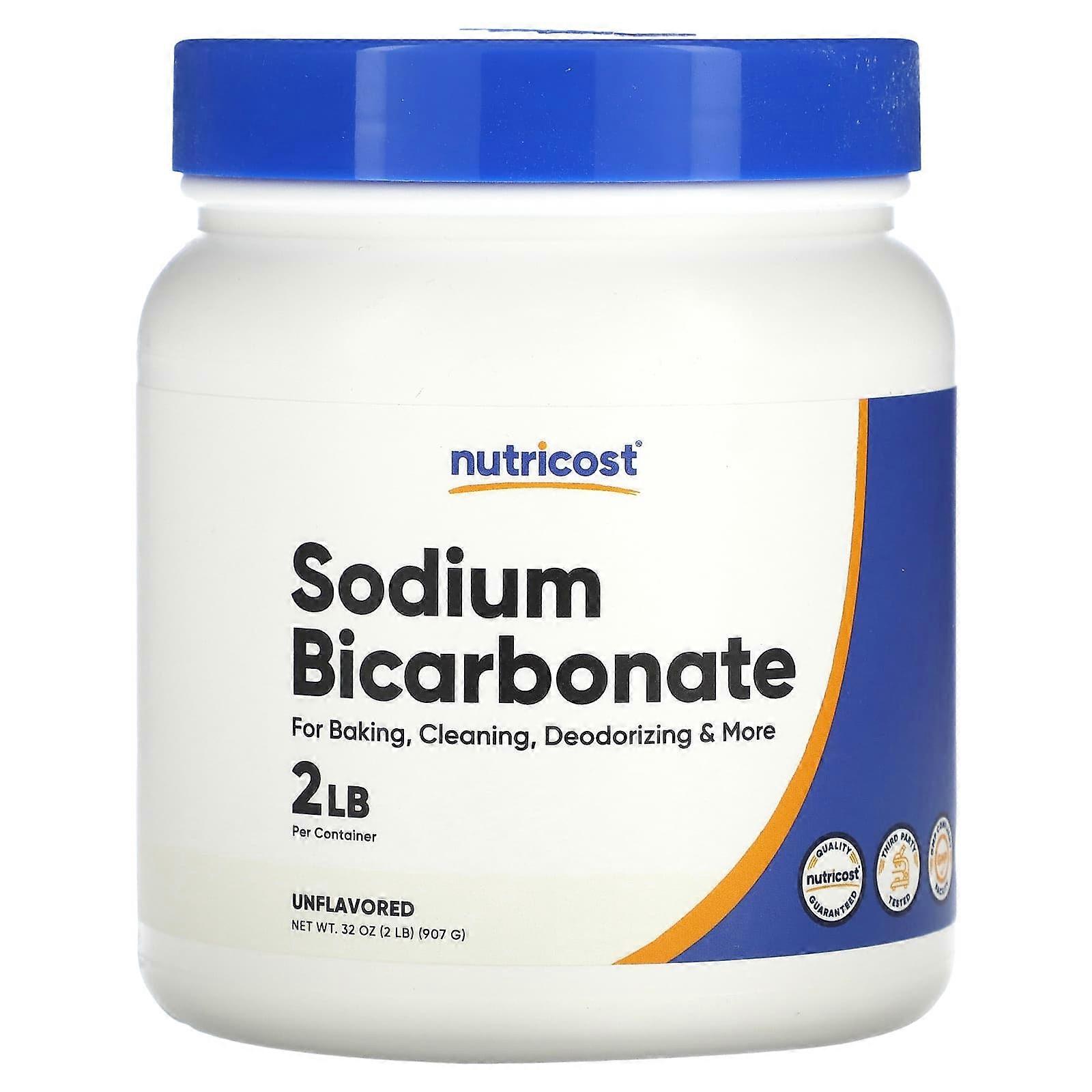 Sodium Bicarbonate Powder, Unflavored, 2 lb (907 g)