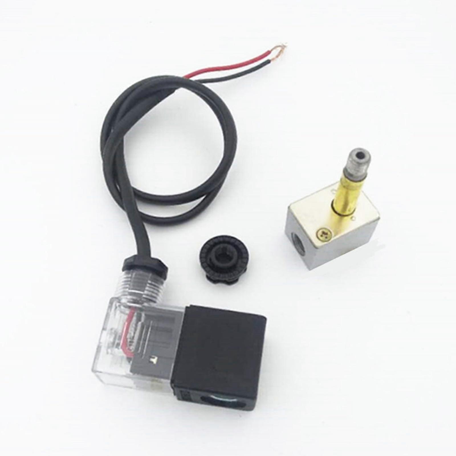 Practical Mute Oil-free Air Compressor Replacement Solenoid Valve One-way Valve Power-off Venting Exhaust Valve 25-26