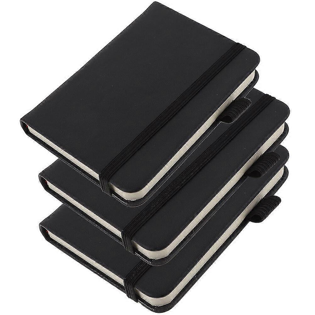 3pcs Pocket Notebooks Πρόγραμμα Planner Μικρό Σημειωματάριο Διάσκεψη Business Memo Σημειωματάριο