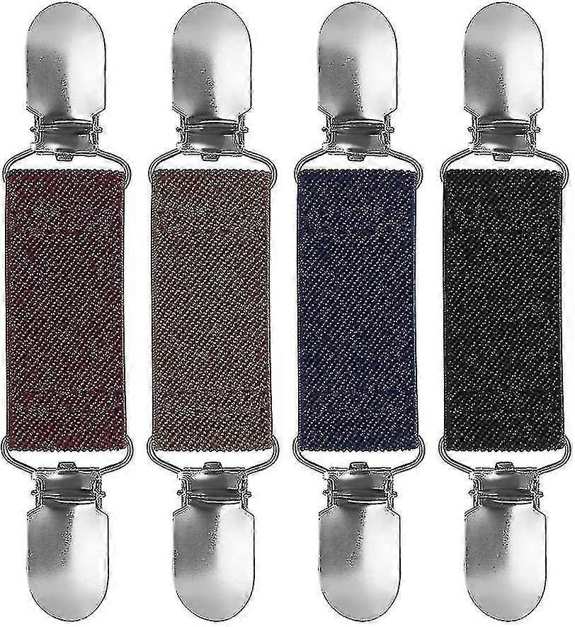 4 Pcs Pull Clips, Pull Cardigan Clips, Clip élastique unisexe Simple stcyv