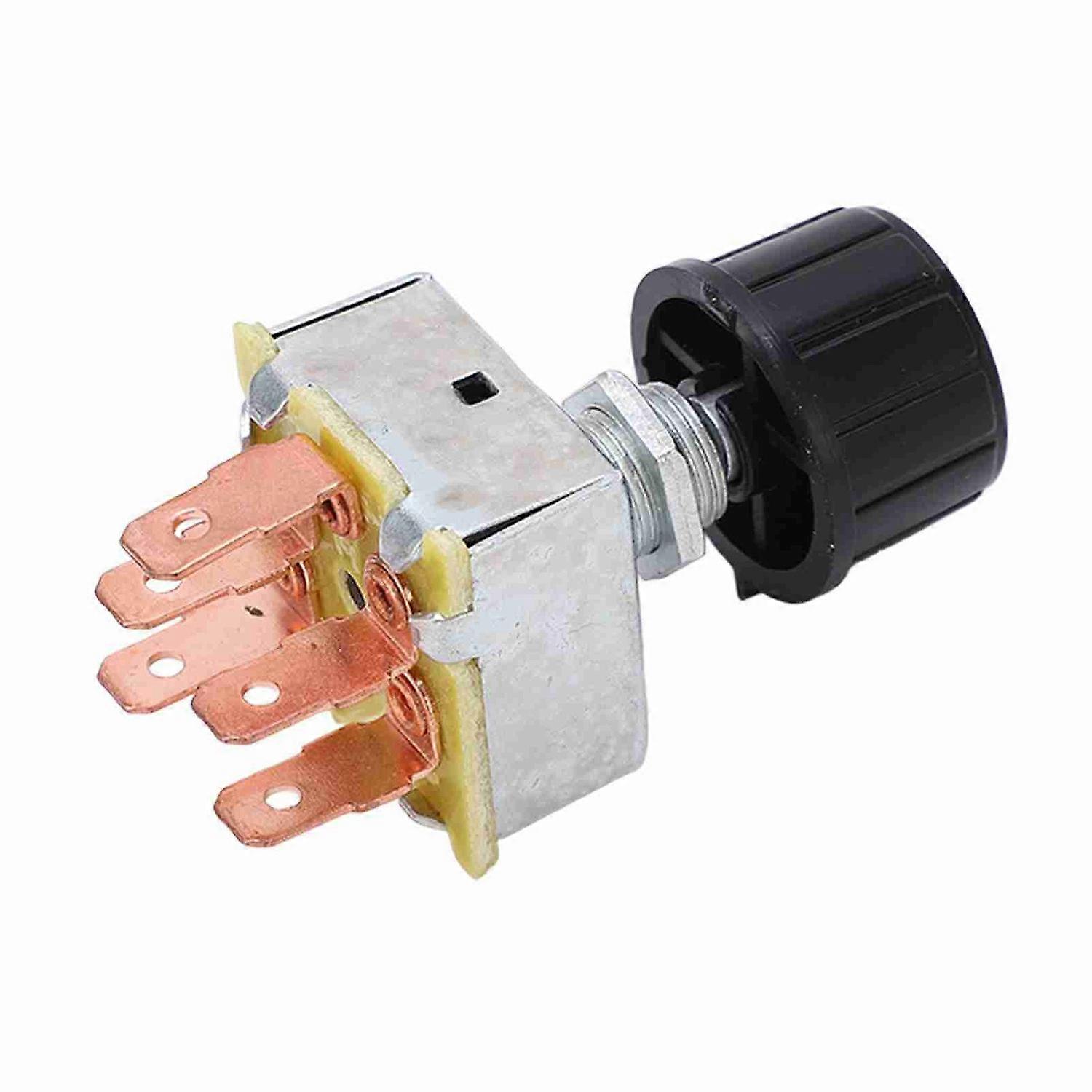 Car 3 Speed Blower Switch Rotary Air Conditioning Switch Replacement for Freightliner INM2G754A