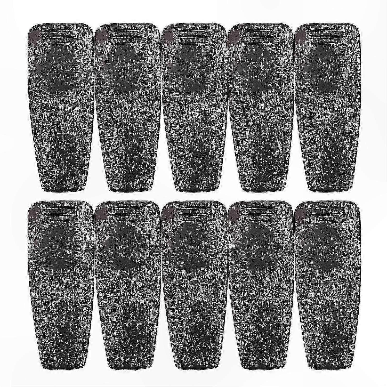 10-Pack Durable Belt Clips for Two-Way Radios Fits Various Models
