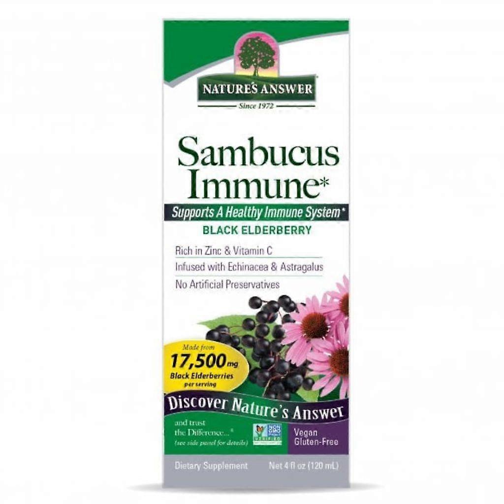 Nature's Answer Sambucus Immune Defence 120ml 1395