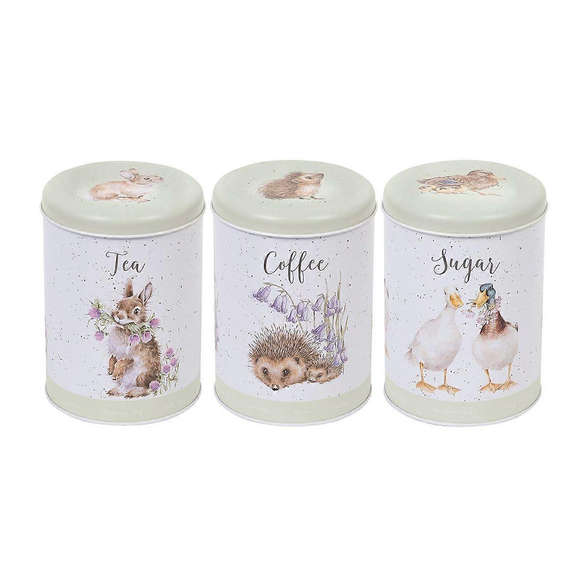 Wrendale Designs Country Set Animal Tea, Coffee, Sugar Set