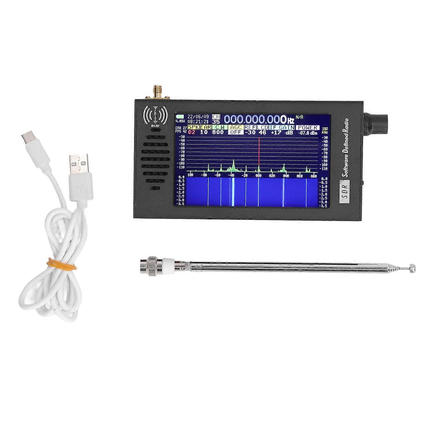 DSP SDR Radio Receiver 4.3 Inch Touch Screen 100KHz To 149MHz FM MW SSB CW HAM Shortwave Radio Recei