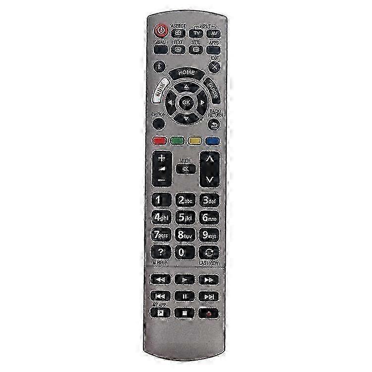 Universal TV Remote Replacement for Pana TVs - Battery Operated N2QAYB001115 Compatible Remote Control