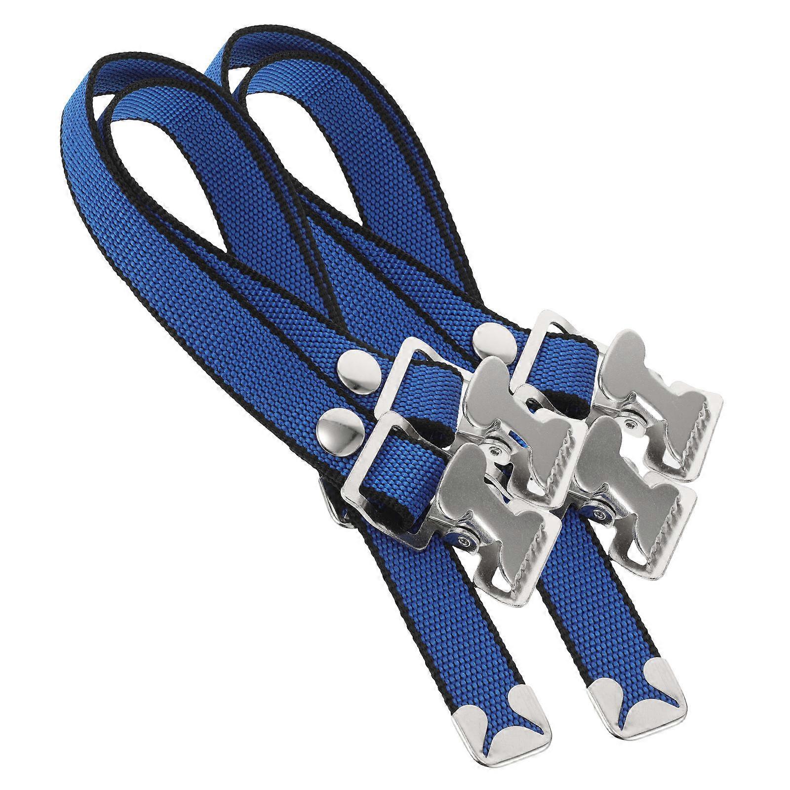 2Pcs Adjustable Drywall Stilt Strap Kit for Stable Foot Support and Fixation