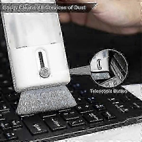 6-in-1 Multi-Purpose Cleaning Kit for Computers, Headphones, and Electronics