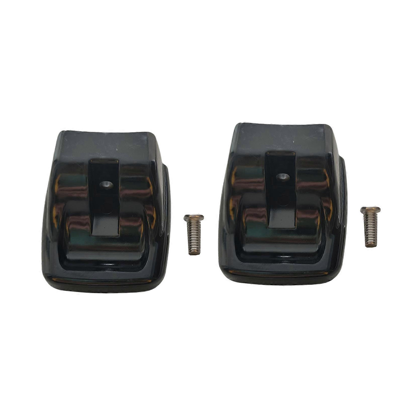 Pack of 2 Large Pressure Cooker Handle Replacements Heat Resistant Plastic Texture Easy Installation for Secure Cooking Multicolor