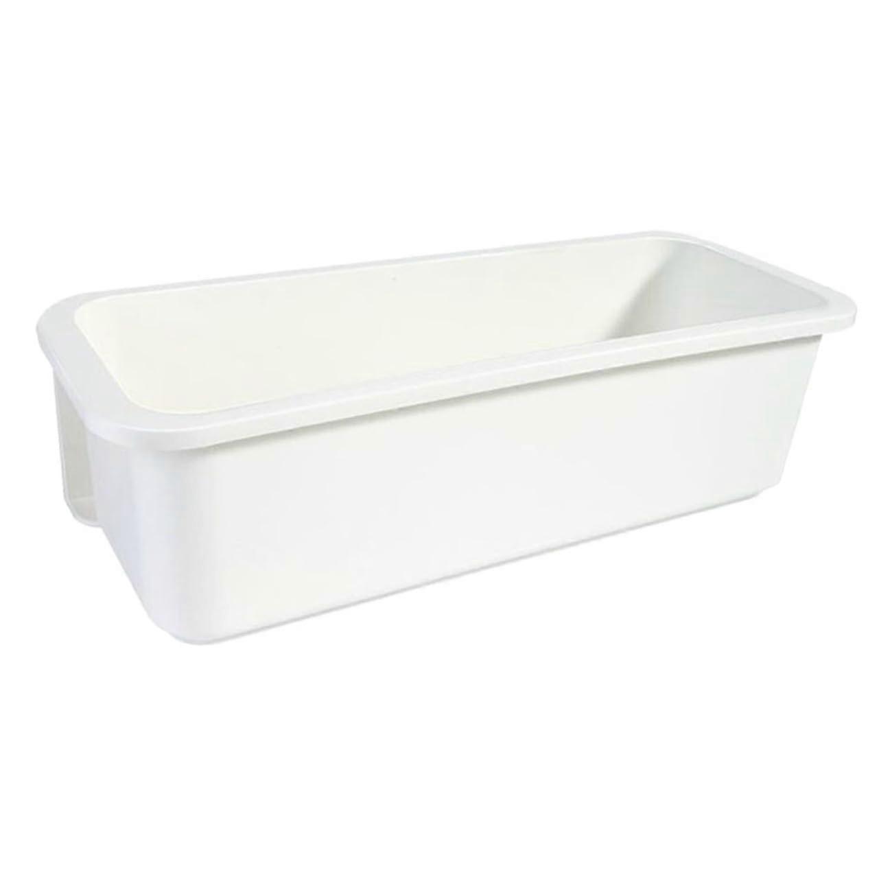 Wall Mounted Storage Rack with Adhesive NoDrill PullOut Organizer for Kitchen Bathroom Cosmetics