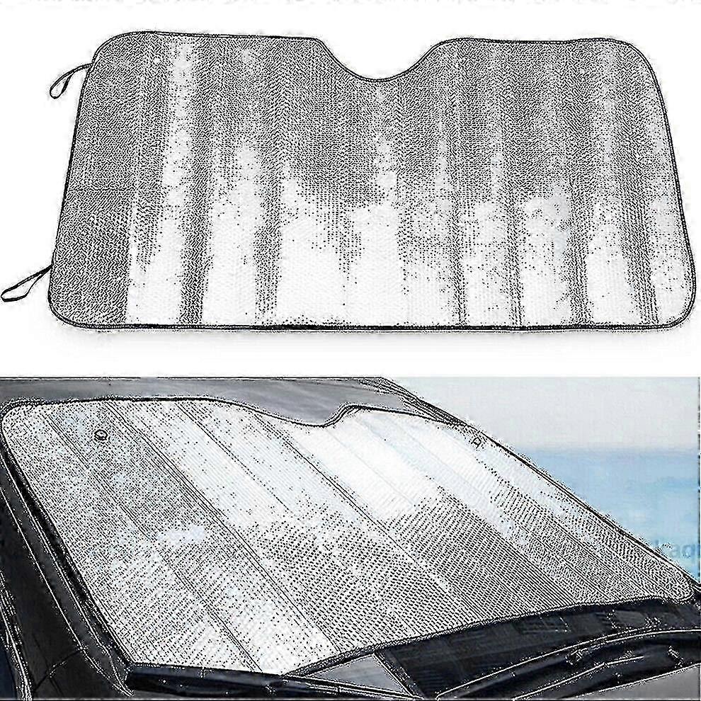 Foldable Reflective Car Windscreen Sun Shade Sunshade Uv Blind Visor Protector