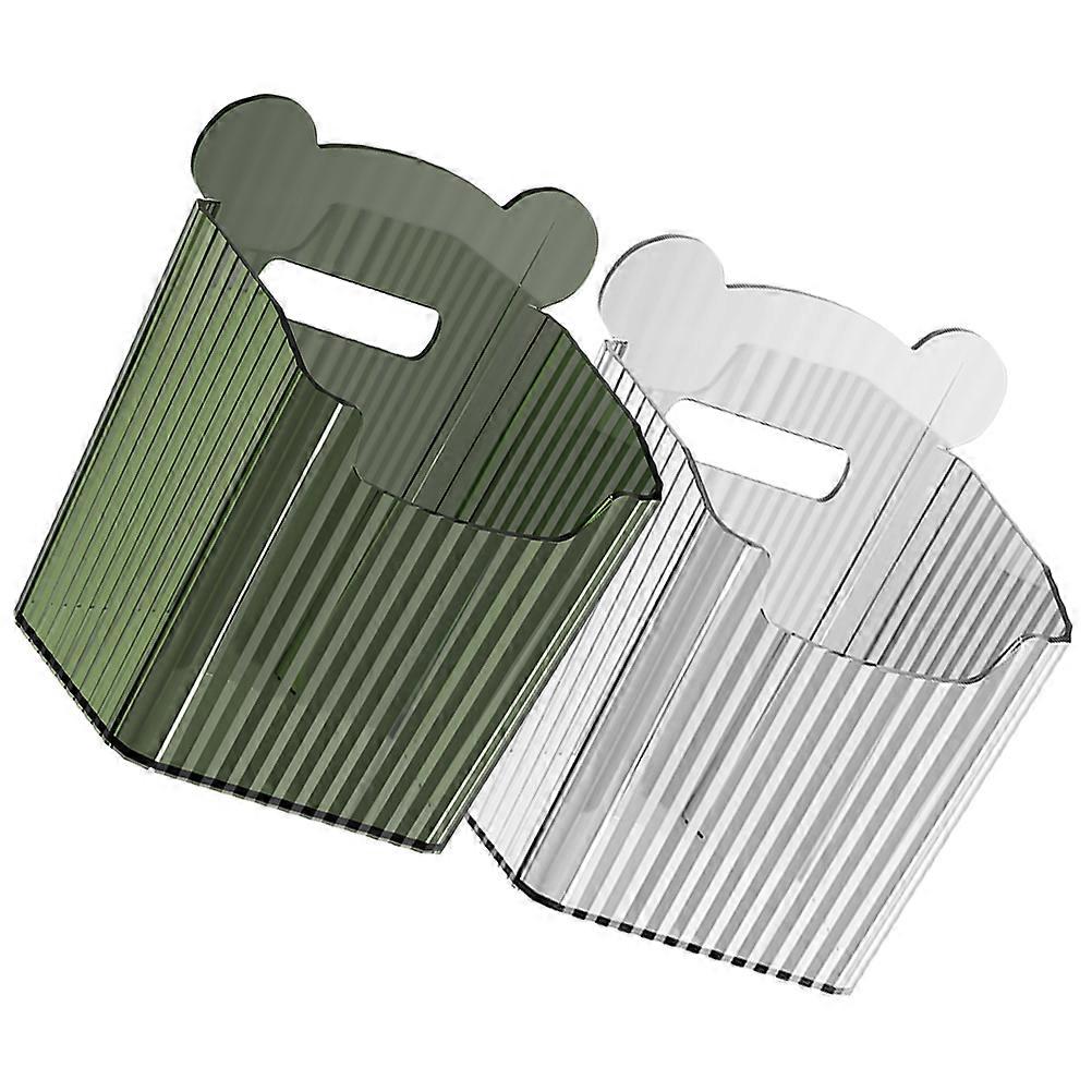 Kitchen Storage Rack Wall Mounted Baskets Householders 14.6X11.5X8.7CM Storage 2Pack